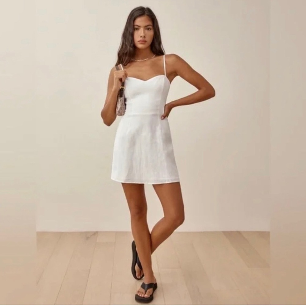 Exactly like reformation dress, cream, size 4